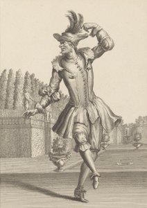 Du Moulin في Peasant Garb Dancing في الأوبرا ، .nd بواسطة جان بيرين