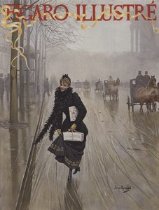 غلاف لو فيغارو إيلوستري ، يناير 1891