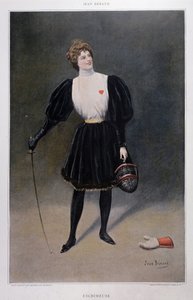 Fescrimeuse - رسم جان بيرود (1849-1935) بواسطة جان بيرود