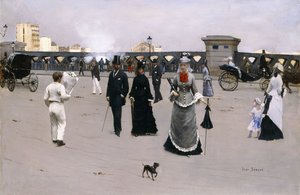 جسر أوروبا ، c.1875 بواسطة جان بيرود