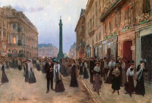 Rue de la Paix ، باريس ، 1907. بواسطة جان بيرود