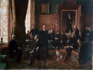 صالون الكونتيسة بوتوكا 1887 بواسطة جان بيرود