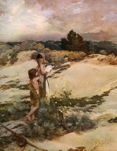 هاجر وإسماعيل ، 1880 ، 1912. بواسطة جان تشارلز كازين