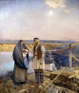 صنع اليوم عائلة من الفلاحين. رسم جان تشارلز كازين (1841-1901) صن. 1،99x1،66 م 1888 باريس ، متحف أورسيه بواسطة جان تشارلز كازين