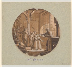 تصميم طبق بورسلين مطلي ، L'Ananas (Pineapple) من Service des Objets de Dessert (خدمة حلويات) بواسطة جان تشارلز Develly