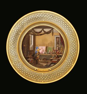 زهور اصطناعية ، حوالي 1820-35 بواسطة جان تشارلز Develly