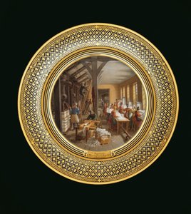القرطاسية ، حوالي 1820 - 35 (بورسلين) بواسطة جان تشارلز Develly