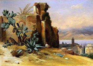 ميسينا ، حوالي 1835 (زيت على قماش) بواسطة جان تشارلز جوزيف ريموند