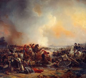 معركة بولوتسك في 18/08/1812 رسم جان تشارلز لانجلوا (1789-1870) 1838 صن. 2،33x2،56 م