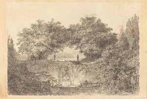 الحديقة الصغيرة بواسطة جان كلود ريتشارد دي سان نون بعد جان أونوريه Fragonard