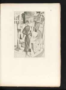 رجل وامرأة في كشك للجرائد Le kiosque a journaux (العنوان الأصلي) بواسطة Editions de la nouvelle revue française