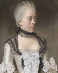 ويلهيلمينا هيليجوندا شويت بواسطة Jean Etienne Liotard (signed by artist)