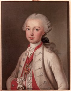 ليوبولد الثاني (1747-1792) الإمبراطور الروماني المقدس ودوق توسكانا الكبير ، 1762 بواسطة جان اتيان ليوتارد