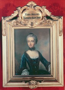 ماريا جوزيفا زوجة بافاريا الثانية لجوزيف الثاني (1741-1790) الإمبراطور الروماني المقدس