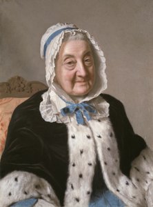 صورة لمارثي ماري ترونشين بواسطة Jean-Étienne Liotard