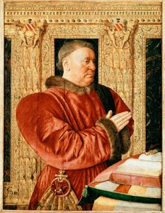Portrait of Justice Minister of France Guillaume Jouvenel des Ursins (Painting بواسطة جان فوكيه
