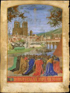 يد الله اليمنى لحماية المؤمنين ضد الشياطين ، c.1452-1460 (درجة الحرارة وورقة الذهب على الرق)