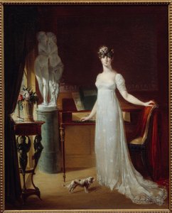 صورة كاملة الطول لبولين بونابرت (1780-1825) مع صورة إيروس ونفسية بواسطة جان فرانسوا بوسيو (1764-1827) مجموعة خاصة من القرن التاسع عشر