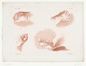 يدان وأرجل لطفلين التراكيب مع أجزاء من جسم الإنسان (عنوان المسلسل) Xe Cahier de Principles du Dessin d