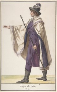 قاضي الصلح ، كاليفورنيا. 1798-99. بواسطة جان فرانسوا ليونور ميريمي