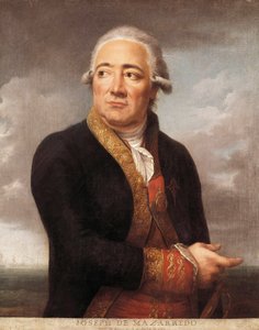 صورة للأدميرال الإسباني خوسيه دي مازاريدو سالازار (1745-1812) ، رسم جان فرانسوا ماري بيلييه (1745-1836) ، مدريد 1783. المتحف البحري بواسطة جان فرانسوا ماري بيلير