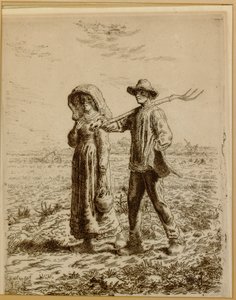 الذهاب إلى العمل ، 1863 بواسطة جان فرانسوا ميلت