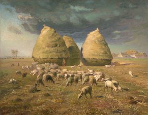 أكوام التبن: الخريف ، c.1874 بواسطة جان فرانسوا ميلت