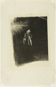 رجل يستريح على مجرفته بواسطة Jean-Francois Millet