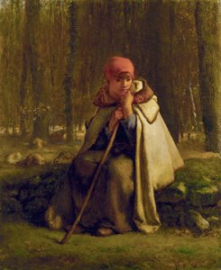 الراعية الجالسة ، 1852