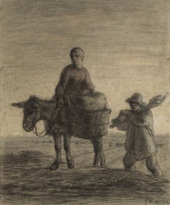 المغادرة للعمل ، 1857 بواسطة جان فرانسوا ميلت