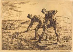 الحفارون (ليشور) بواسطة Jean Francois Millet