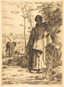 الراعية الكبيرة (لا غراندي بيرجير) بواسطة Jean Francois Millet