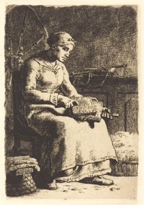 ذا وول كاردر (لا كارديوز) بواسطة Jean Francois Millet
