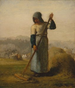 امرأة ذات أشعل النار ، ربما 1856-57. بواسطة جان فرانسوا ميلت