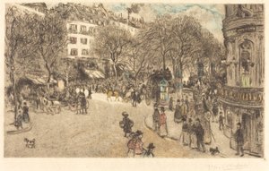 جادة الإيطاليين بواسطة Jean Francois Raffaelli