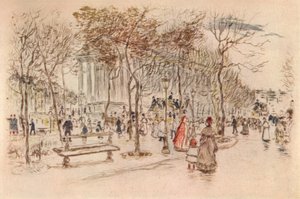Place de la Madeleine ، 1915 بواسطة جان فرانسوا رافايلي