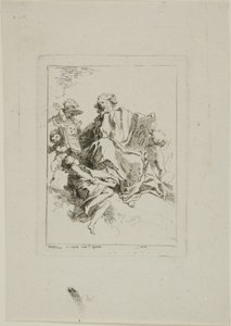 القديس لوقا بواسطة Jean-Honore Fragonard