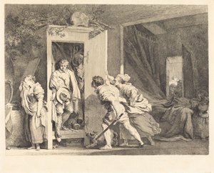 الخزانة بواسطة Jean Honore Fragonard