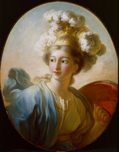 الإلهة منيرفا ، حوالي 1772 بواسطة جان هونوري فراجونارد