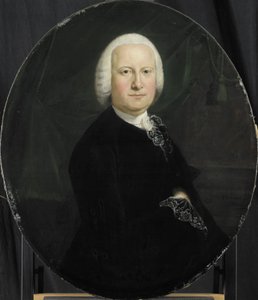 صورة لأدريان دو بوا ، مدير غرفة روتردام لشركة الهند الشرقية الهولندية ، انتخب عام 1742 بواسطة جين هامبرت