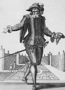 ممثل جاد ، زي مسرحي ، نقش لجان بيرين الأكبر (1637-1711) ، فرنسا