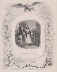 ابنة الشعب من أغاني بيرانغر ، 1829. بواسطة جان إغنايس إيسيدور جيرار