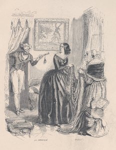 New Actaeon ، لقد فاجأت ديانا ، ليس في حمامها ولكن مع تاجر في الحمام. من ال ... ، 1843 بواسطة جان إغنايس إيسيدور جيرار