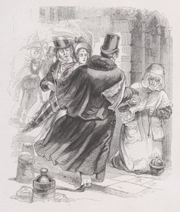 المرأة الفقيرة من الأعمال الكاملة لبيرانجر 1836. بواسطة جان إغنايس إيسيدور جيرار