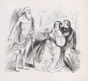 الوقت من الأعمال الكاملة ل Béranger ، 1836. بواسطة جان إغنايس إيسيدور جيرار