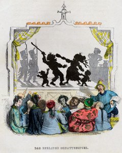 The Berlin Shadowplay ، 1840. بواسطة جان جاك جراندفيل