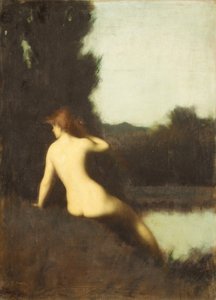 A Bather Echo ، 1881.