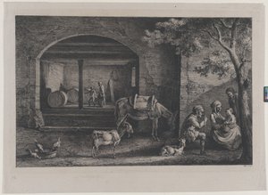داخل مزرعة في Saint-Jean-de-Touslas ، 1793.