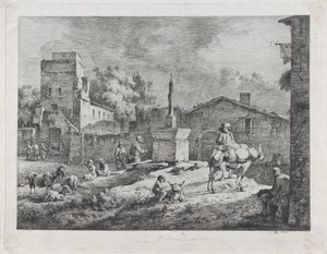 منظر لسانت أنديول ، 1774.
