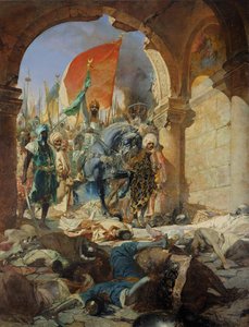 دخول أتراك محمد الثاني (1432-1481) إلى القسطنطينية ، 29 مايو 1453 ، 1876
